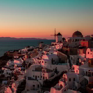 Santorini: Oia Sunset Virtual Tour From Your Home