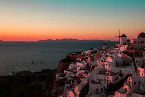 Santorini: Oia Sunset Virtual Tour From Your Home