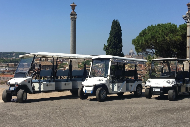 Ronde van Rome per golfkarTour van Rome door de golfkar