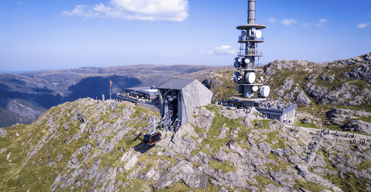 Ulriken-Seilbahn Bergen: Ticket für Hin- und Rückfahrt