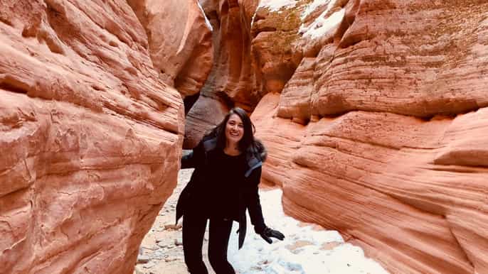 las vegas recorrido por el cañón peekaboo slot y el parque nacional zion