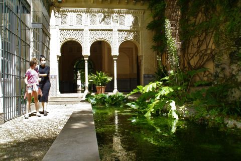 Granada: Gardens of Carmenes Opastettu kierros