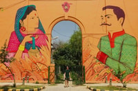 Visite d'art de la rue de Delhi - Hizvo