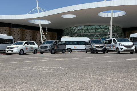 Traslado Particular Unidirecional entre o Aeroporto de Marrakech e Agadir