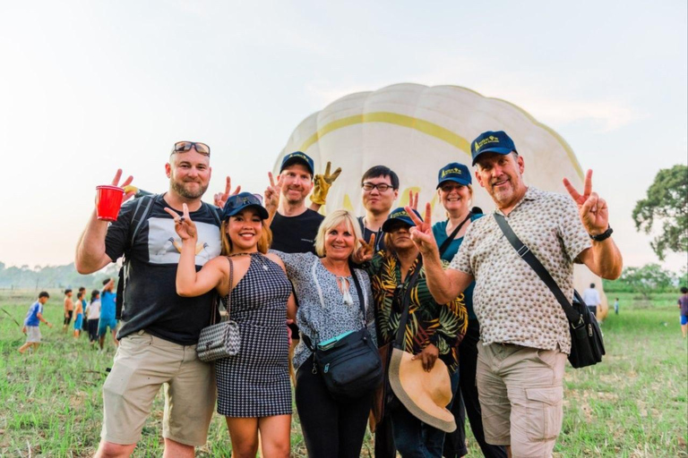 From Krong Siem Reap: Angkor Hot Air Balloon Ride w/ Pickup