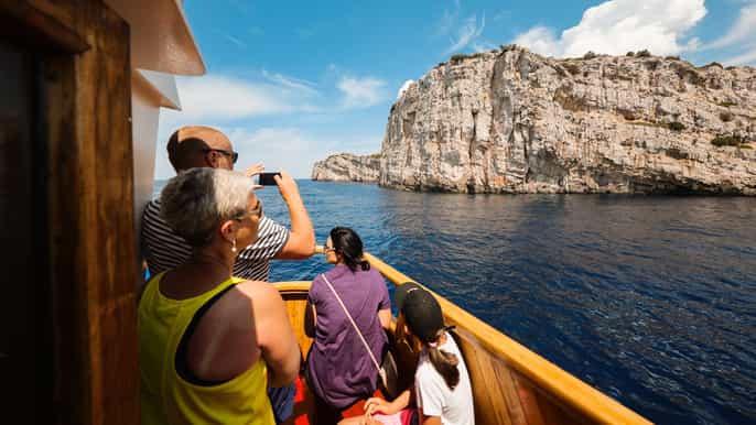 passeio de barco ao parque nacional kornati saindo de zadar