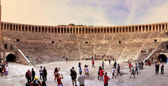 Antalya: Perge Aspendos Side Guided Tour with Waterfall