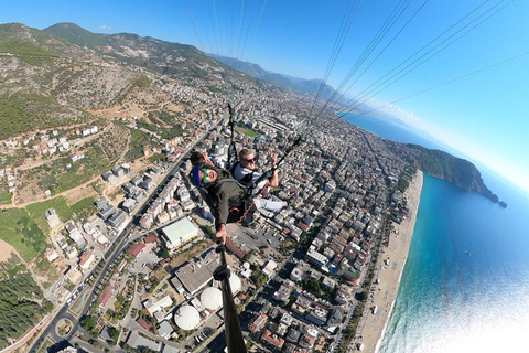 From Antalya, Side, Alanya: Paragliding Experience in Alanya From Side With Transfer