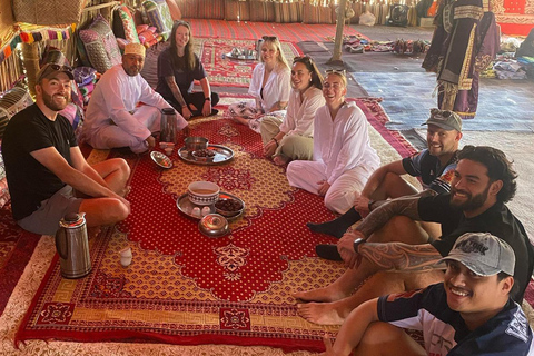 Shared Wahiba Desert Tour with Wadi, Cave, Bedouin & Sunset