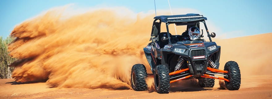 Expérience privée de conduite de quad ou de buggy dans le désert
