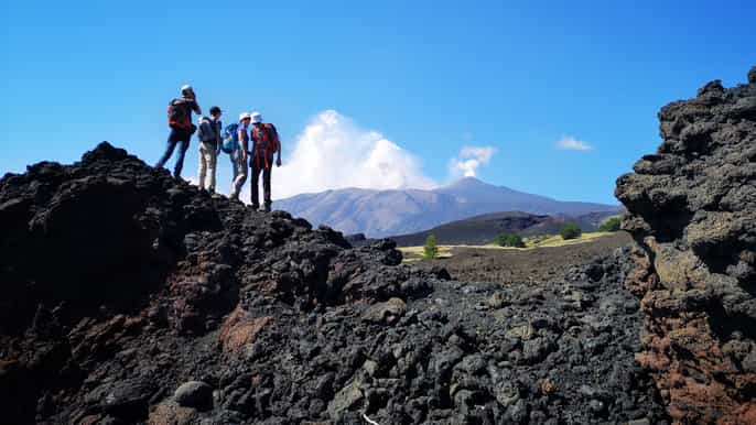 mount etna perfect eruption walking tour