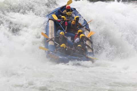 Jinja: White Water Rafting on the River Nile