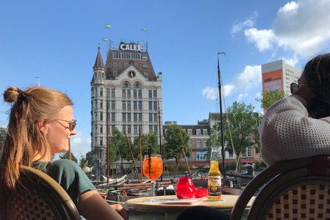 Rotterdam: De Rotterdam, Kubushäuser, Wassertaxi & MarkthalPrivate Tour