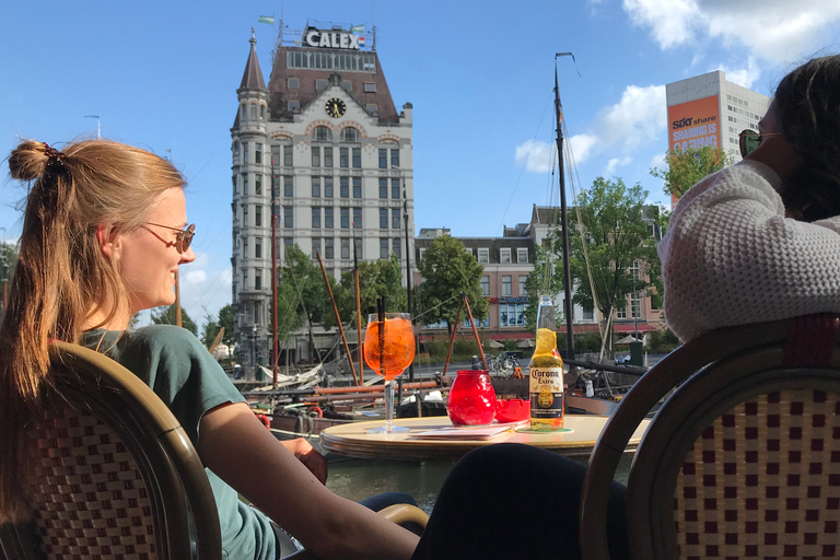 Rotterdam: De Rotterdam, Kubushäuser, Wassertaxi & MarkthalPrivate Tour