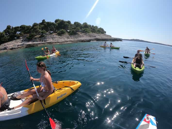 Rovinj Islands 4Hour Guided Kayak Tour with drinks GetYourGuide