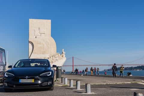 Lisbon: Private Half-Day Tour in a Tesla