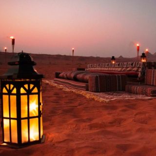 Mleiha Desert Safari with Sandboarding, Stargazing & Dinner