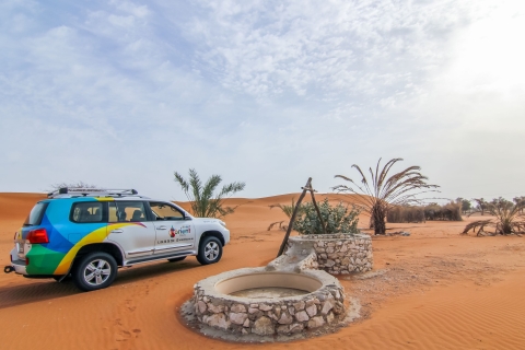 Safari dans le désert de Mleiha avec sandboard, observation des étoiles et dîner