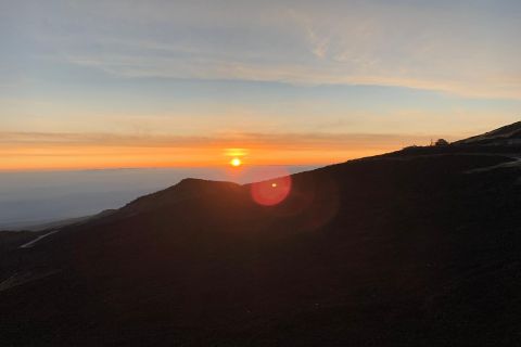 Depuis Catane : excursion à l'Etna au soleil couchant en 4x4