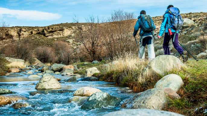el calafate experiência de cañadón trekking com almoço