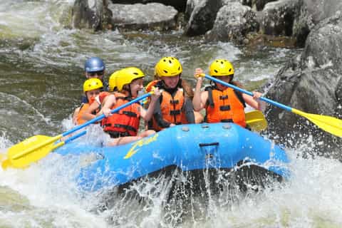 Puerto Limon: White Water Rafting Shore Excursion w. Lunch