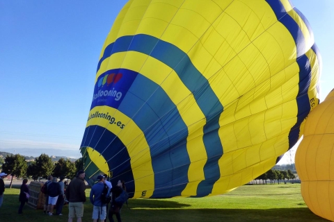 Barcelona: luchtballonvaartLucthballonvaart met ontmoetingspunt