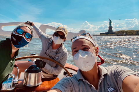 New York City: Sonnenuntergangs-Segeln auf einem Schoner