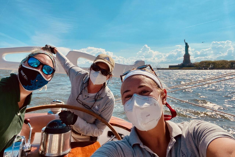 New York City: Sunset Sail aan boord van een schoener