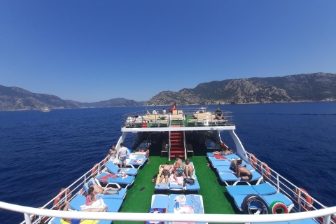 Ab Marmaris: Tagestour mit dem Glasboden-Halbtauchboot