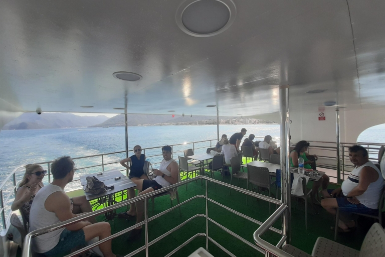 Desde Marmaris: tour 1 día en semisubmarino fondo de cristal