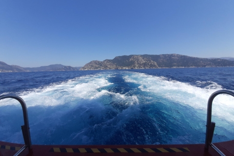 Desde Marmaris: tour 1 día en semisubmarino fondo de cristal