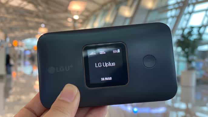 aeropuerto de incheonl wifi ilimitado de bolsillo 4g