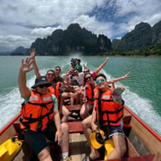 Khao Sok: Ratchaprapha Dam & Explore Caves by Longtail Boat