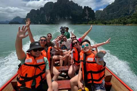 Khao Sok: Ratchaprapha Dam & Explore Caves by Longtail Boat - Image 3