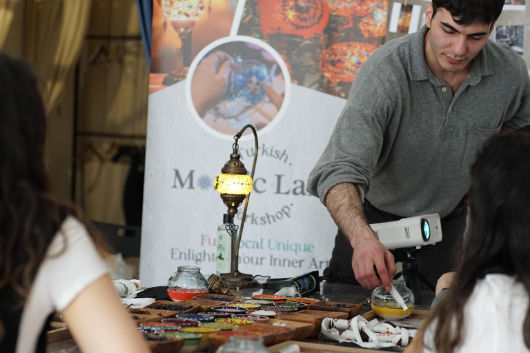 Capadocia: Taller turco tradicional de lámparas de mosaico