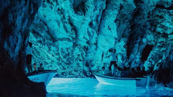 from split and trogir 5 islands and blue cave day trip