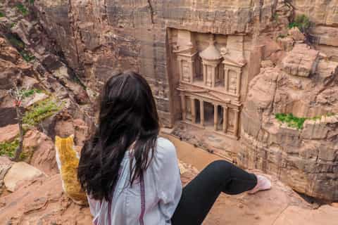 From Allenby Bridge: 3-Days Trip to Jerash, Petra & Wadi Rum