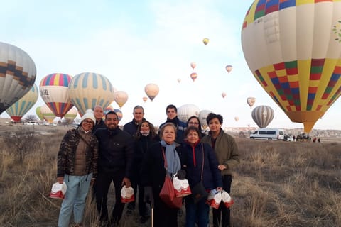 From Nevsehir: Hot Air Balloon Ride with Hotel Transfer