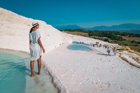 Från Istanbul: Privat dagstur i Pamukkale och Hierapolis