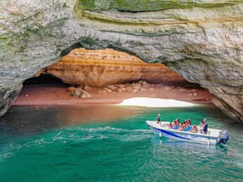 Desde Portimão: Tour en barco por Benagil con guía local