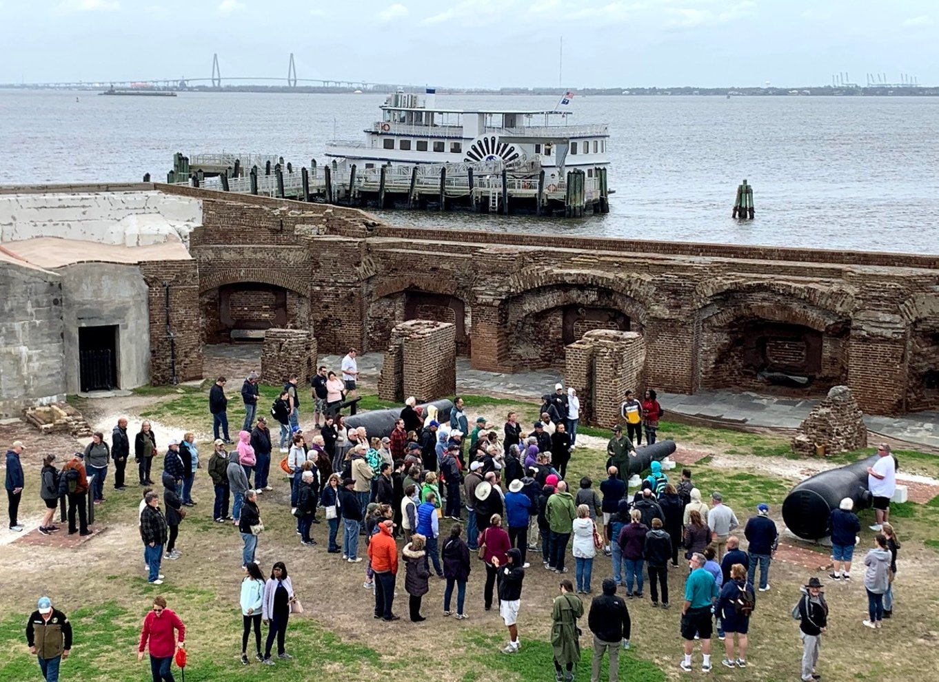 Charleston: Billet til Fort Sumter med færge tur/retur