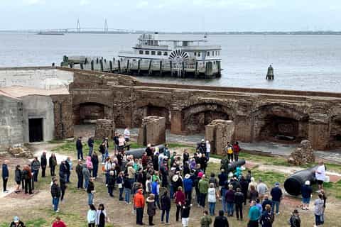 Charleston: Fort Sumter Entry Ticket and Ferry Ride