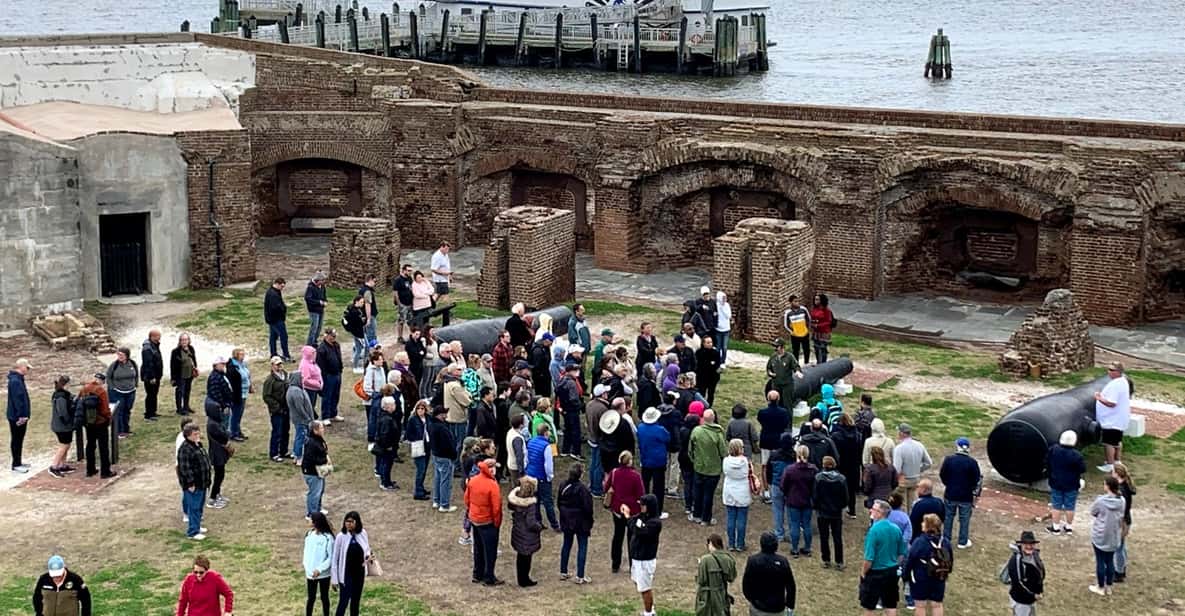 Fort Sumter: National Monument Entry Ticket & Ferry