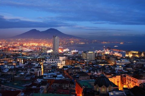 Napoli: Luksus natttur med romantisk middag