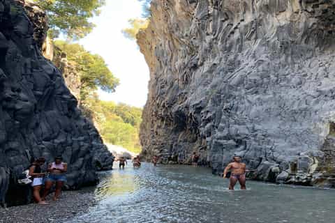 Catania: Mount Etna and Alcantara River Guided Tour