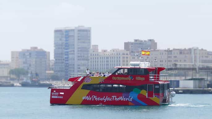 malaga 1hour sightseeing boat tour