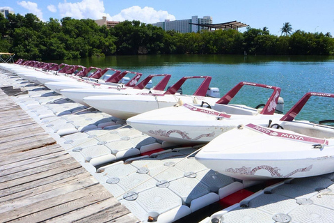 From Cancun: Speedboat & Snorkel Adventure