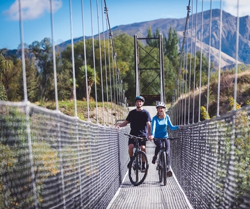 Queenstown: Passeio de bicicleta autoguiado no trilho de Arrow Bridges