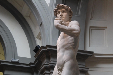 Florence: Uffizi & Accademia rondwandeling door kleine groepPortugese rondleiding