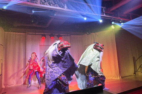 Tokio: Japanisches Tanzkabarett Theater Asakusa-Kaguwa TicketTicket mit Front-Row-Sitzplatz